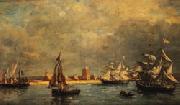 Eugene Boudin The Port of Camaret oil painting picture wholesale